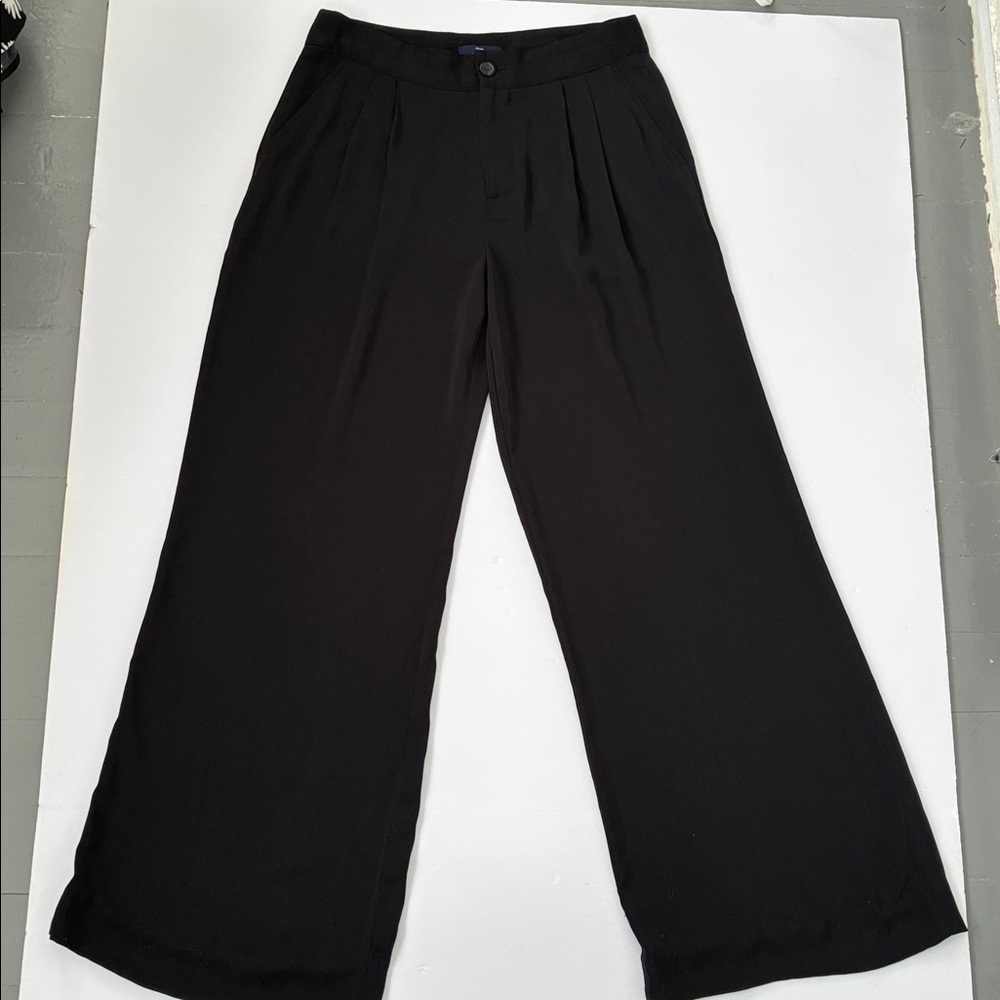 GAP Women’s Elegant Black Wide Leg Women's Career Pants 8R